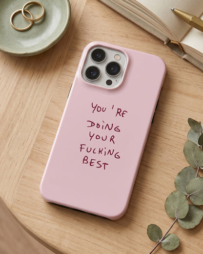 Motivational Text iPhone 13 Pro Case