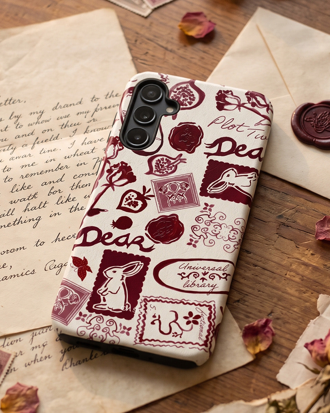 Vintage Love Letter Samsung Galaxy A25 Case
