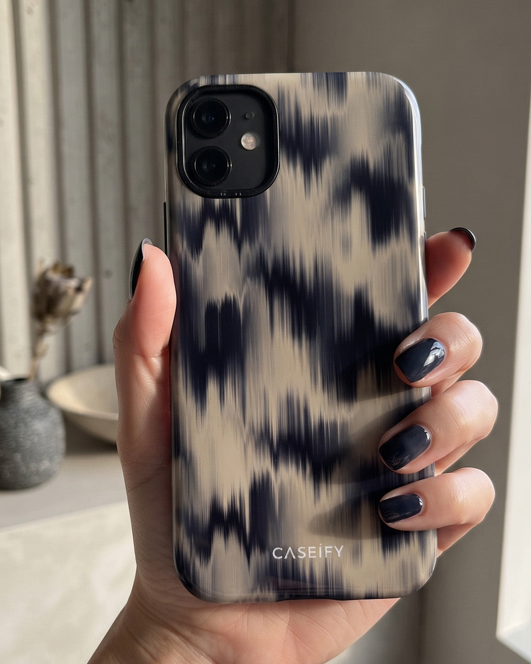 Blurred Ikat iPhone 12 Mini Case