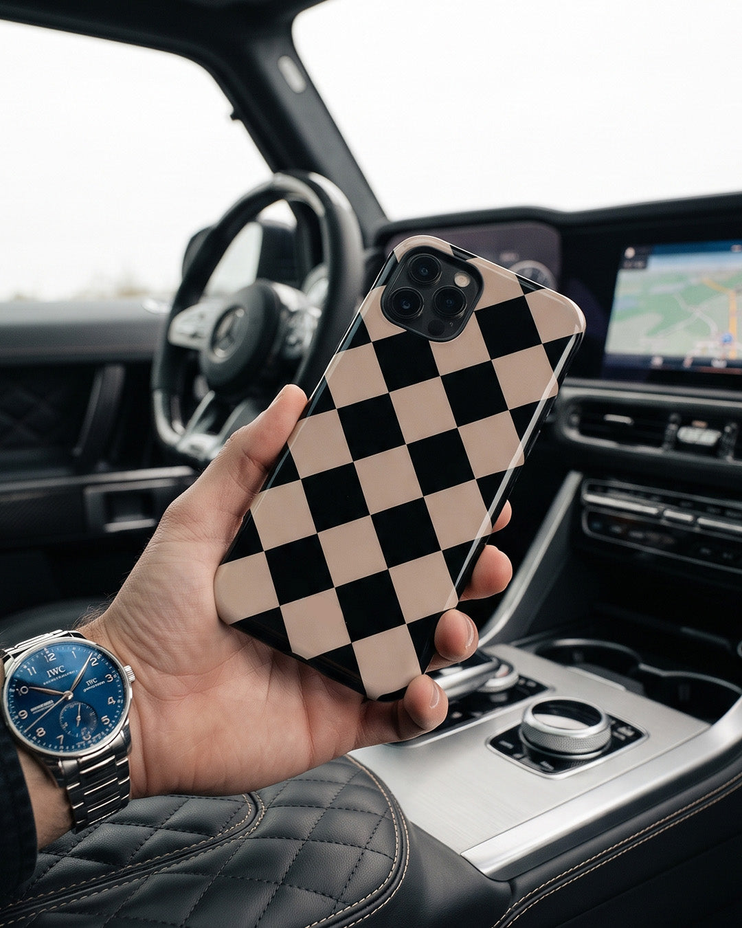 Smoke Grey Marble iPhone 12 Pro Max Case