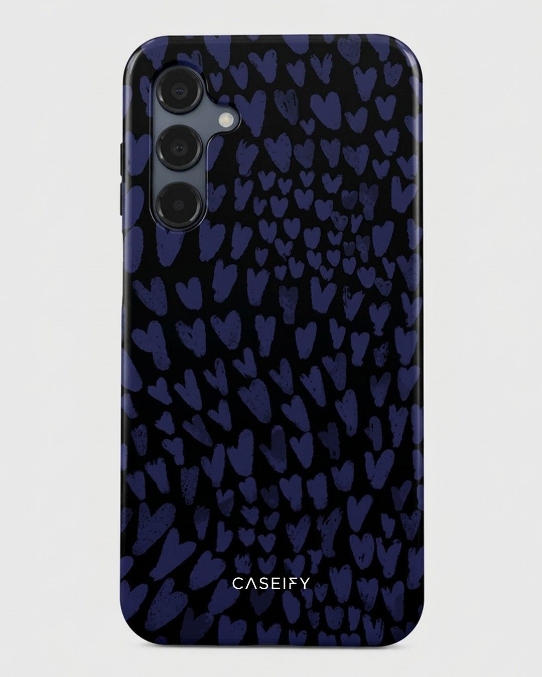 Navy Heart Scale Samsung Galaxy A16 Case