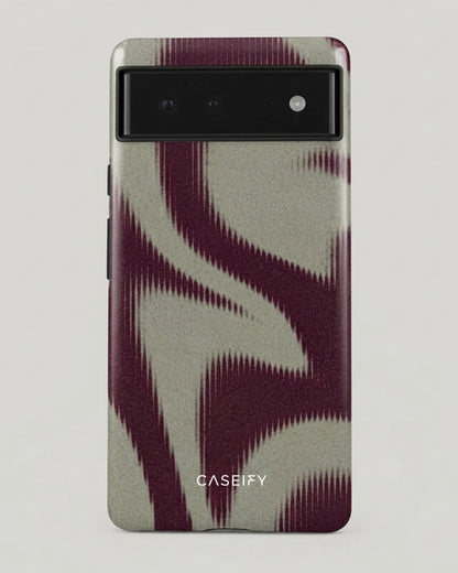Maroon Swirl Pixel 6a Case