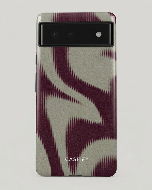 Maroon Swirl Pixel 6a Case