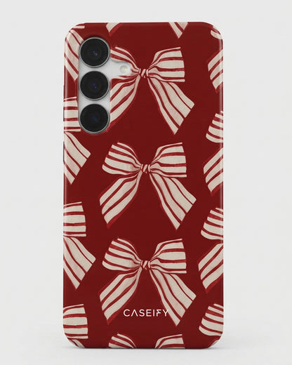 Red Bow Case for Samsung Galaxy S25 FE