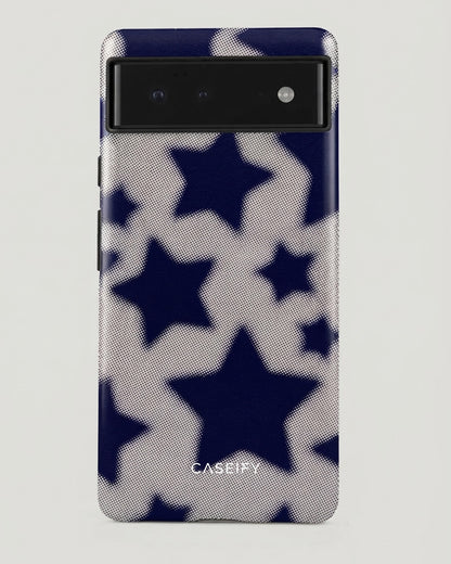 Navy Star Pixel 6a Case