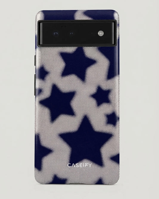 Navy Star Pixel 6a Case