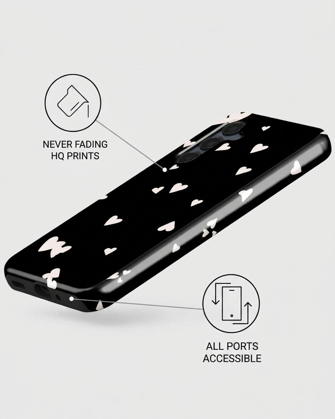 Heart Print Samsung Galaxy A16 Case