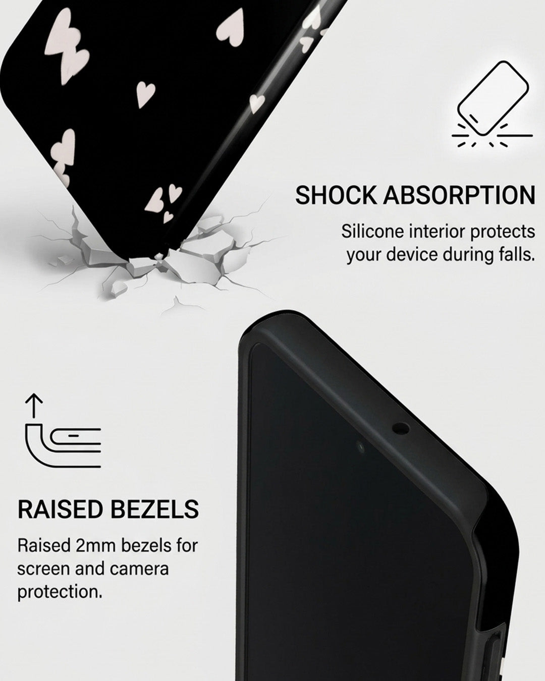 Heart Print Samsung Galaxy A16 Case