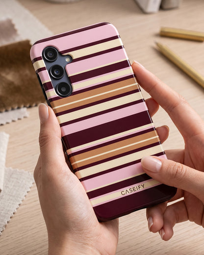 Multicolor Horizontal Stripe Samsung Galaxy A16 Case