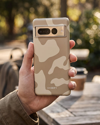 Beige Camo Pixel 7 Pro Case