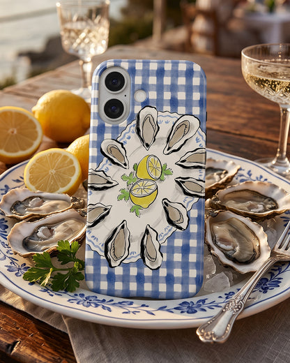 Oysters & Lemon iPhone 16 Plus Case