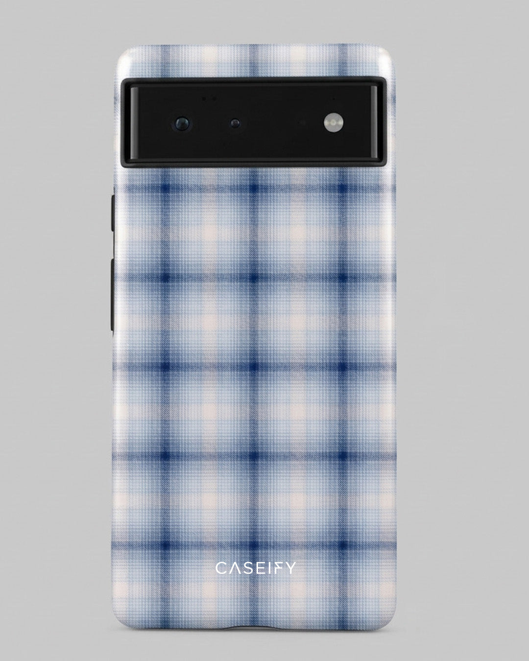 Blue Plaid Pixel 6 Pro Case