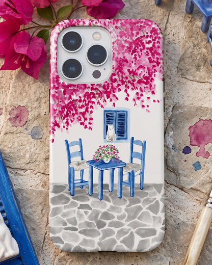 Greek Courtyard iPhone 14 Pro Case