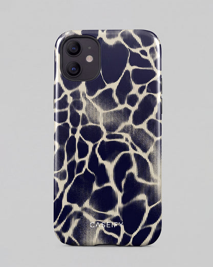 Navy Ikat iPhone 12 Case