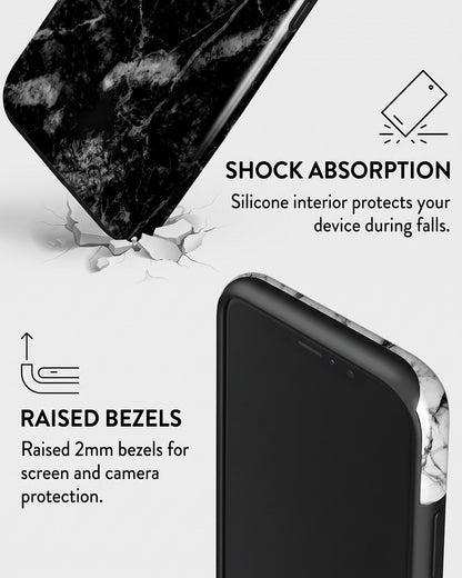 Black & White Marble iPhone 11 Case