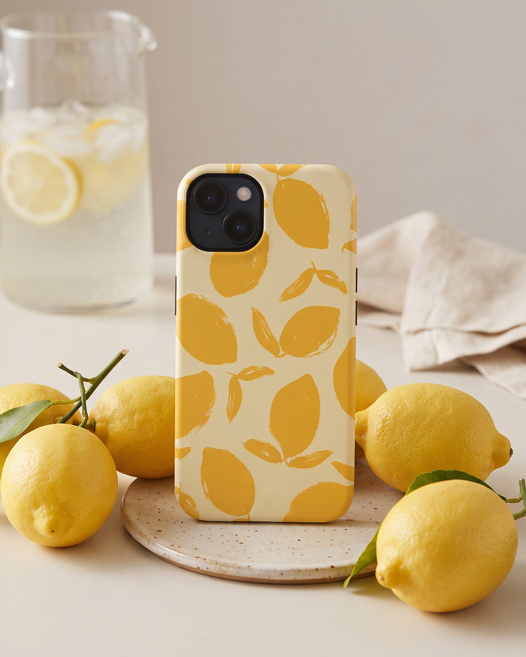 Painted Lemon iPhone 13 Case
