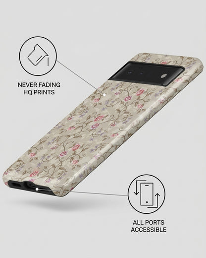 Vintage Floral Pixel 6 Pro Case