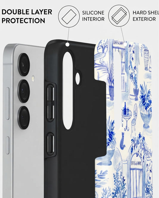 Galaxy S25 Blue Toile Case
