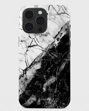 Black & White Marble iPhone 15 Pro Max Case