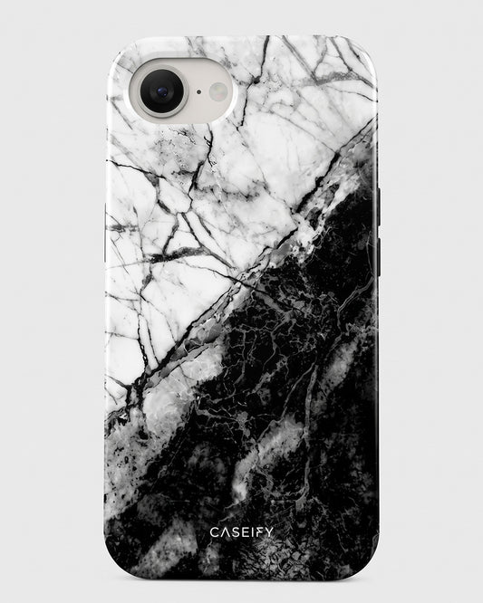 Black & White Marble iPhone 16e Case
